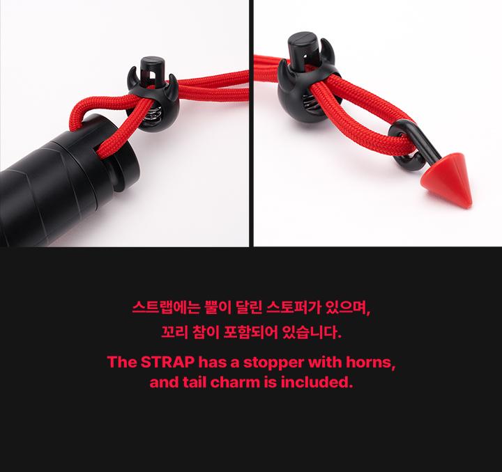 BABYMONSTER OFFIZIELLER Leuchtstab (Oberlicht)