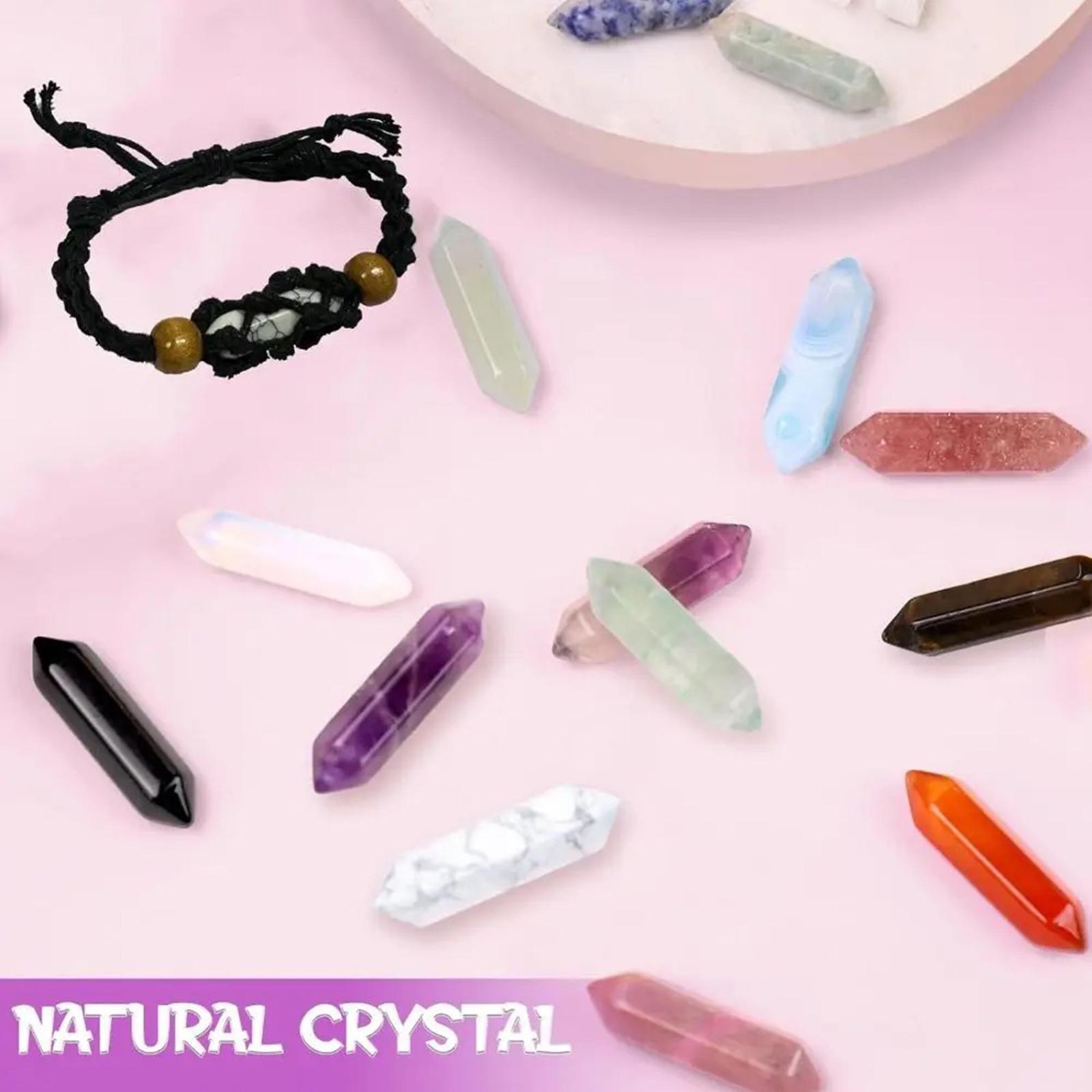 Crystal Advent Calendar 2025 with Natural Crystals Advent Countdown Calendar Crystals Gem 24 Days Christmas Countdown Gifts cm violetto