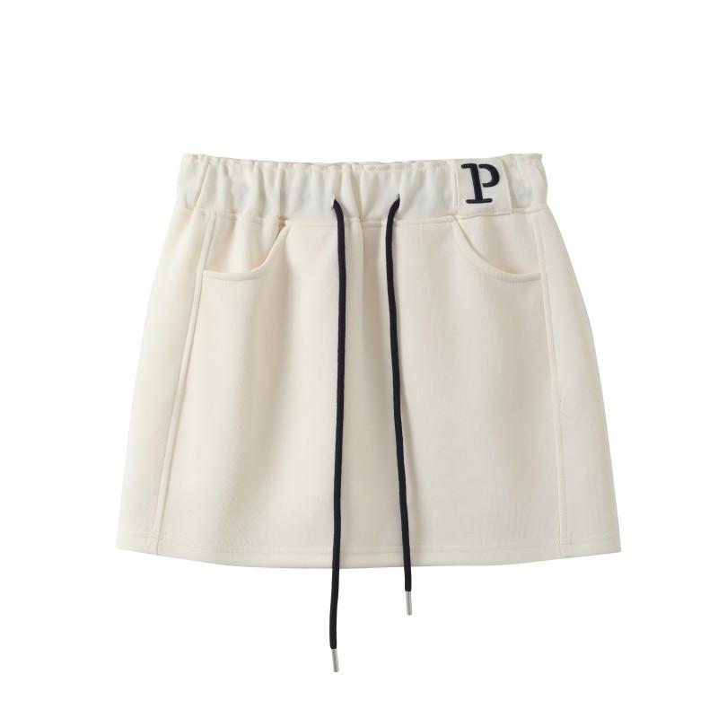 Spice Girl Sports Short Skirt Women's Summer High Waist Loose Skirt Casual Wide Leg Pants Bathroom Skirt Hip Wrap Skirt