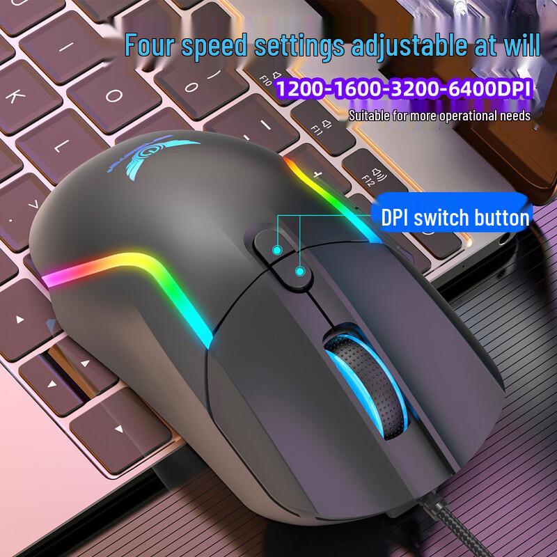 T28 RGB Dual-Mode Wireless Gaming Mouse with Macro Programming