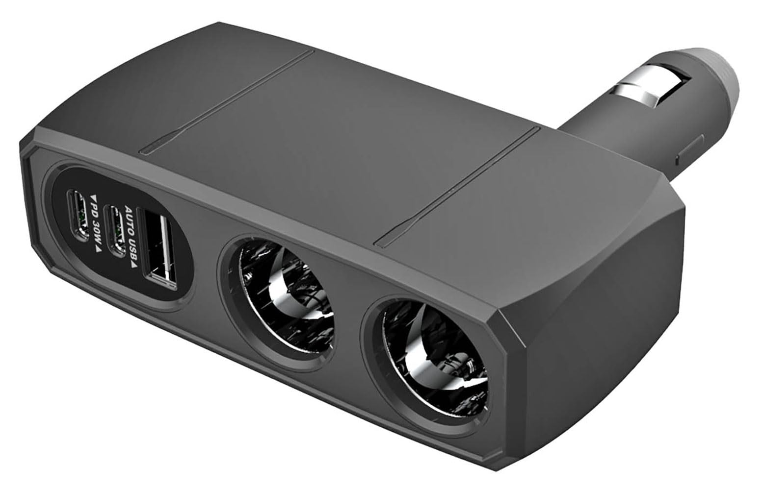 

Kashimura USB PD30W Совместимая розетка расширения, Двойная прямая розетка 2PD30W / Реверсивный USB Автоматическое обнаружение NKX-239