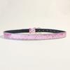 Blingbling Glitter Waist Belt Jean Belt Waist Costumes Glitter Heavy Duty for Jeans Pants