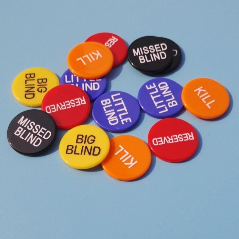 Missed Blind Button Poker Button Dealer Button Button Poker Chip Boat Button Set