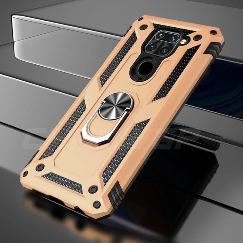 For Redmi Note 9S 8 9 Pro Max 8T Case Luxury Armor Car Magnetic Back Cover For Xiaomi Redmi 9 8 8A Mi Note 10 Lite Pro Mi10 Coque PC Silicone Case