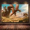 Modułowy Płócienny Ark Survival Evolved Obrazy Malarstwo Gra Survivalowa Wystrój Domu Druk Plakat Dinozaura Salon Nowoczesna Sztuka Ścienna