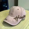 Vintage Letter Embroidered Baseball Cap For Summer Casual Men Women