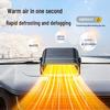12V/24V Fast Heating Car Heater & Winter Defogging Fan for Trucks