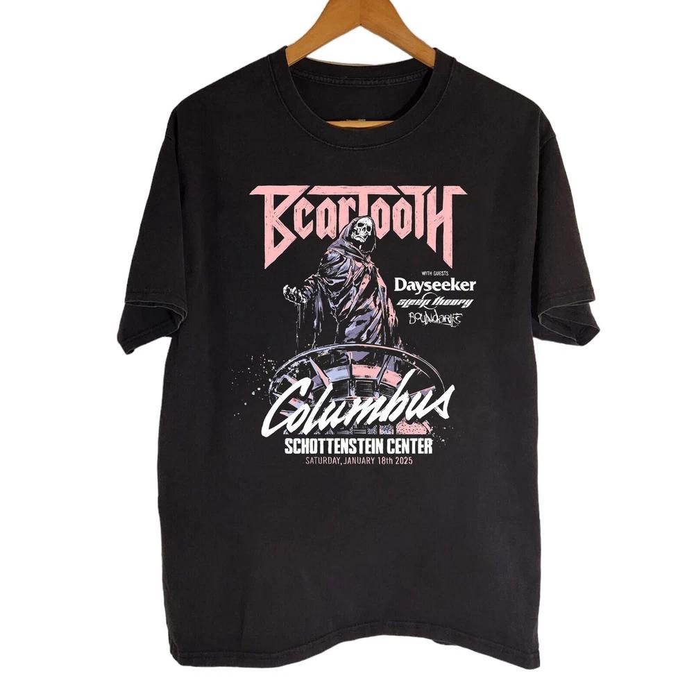 Beartooth Band 2025 Tour Black Cotton All Size S5xl Gift Fans Tshirt Dm149 S