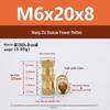 M1-M10 Knurled Brass Heat Insert Nut for Injection Molding