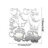 Dinosaur Metal Cutting Dies Card Embossing DIY Photo Album Template Mold Decor