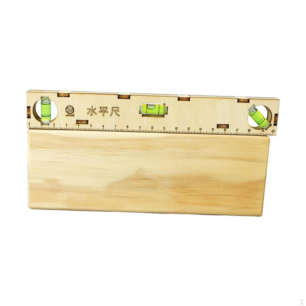 Přístroje na měření hladiny Bubliny Kapsa na nářadí Snadné použití Vysoce přesná horizontální pravítka