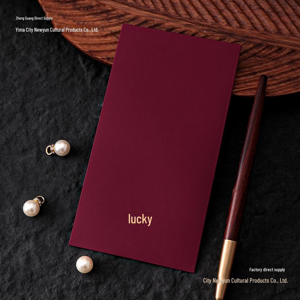 2026 Year of the Horse Red Envelope: Elegant Birthday Blessing Gift