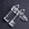 1Pc Natural Clear Quartz Column Transparency White Crystal Point Healing Stone Hexagonal Obelisk 50-80Mm Wand Stone Room Decor