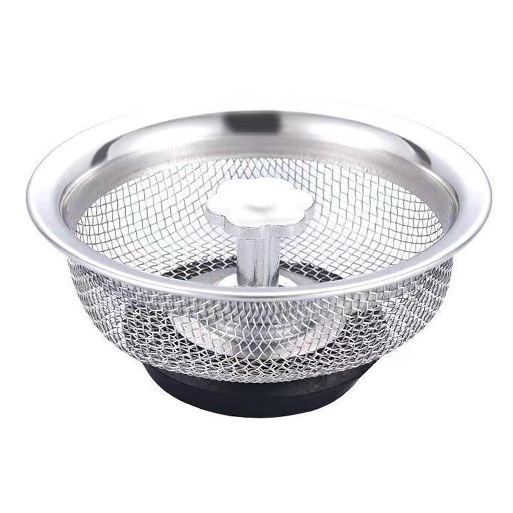 Easy To Clean Bathroom Shower Filter Convenient Sink Plug Alternative Anti Blocking Sink Plugs Stainless Steel for Home
