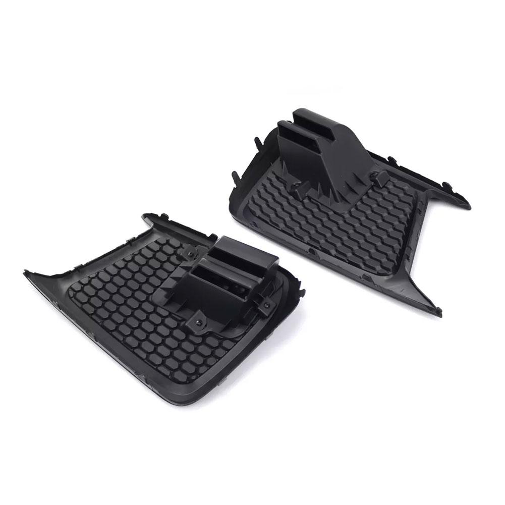 1 Pair Front Left And Right Fog Light Grille Cover Bezel Trim Frames Compatible For WRX STI 2018-2021 Automobile Accessories