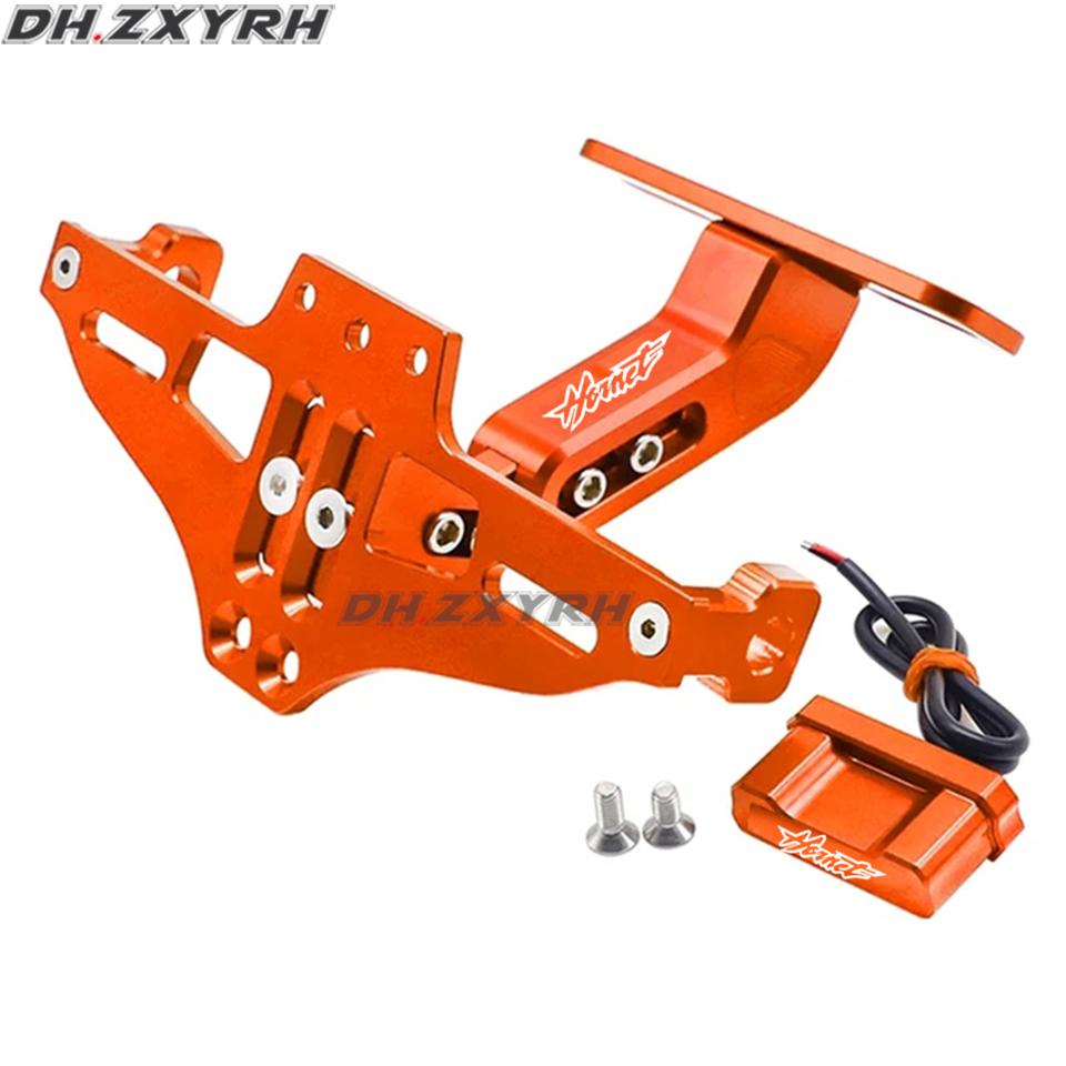 For Honda Hornet 900 600 CB600F CB 600F 1998-2014 Motorcycle Aluminium Fender Eliminator Adjustable License Plate Holder Bracket