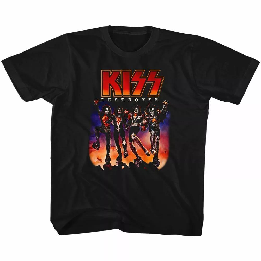 

Kiss Destroyer Black Toddler T Shirt XL