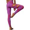 adidas X Rui Zhou Kollaboration FW23 Hollow Design Enge Sporthose Damen Hose Leuchtend-Lila IB1266