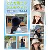 HORADON Bucket Hat Quick Hairstyles Womens Cotton Lightweight Solid ColorDeep Small Face Wide Brim UPF50+ UV Protection