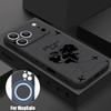 Flugzeug Herz Kartenprint Hülle Für iPhone 17 Pro Max Magnetisch Für Magsafe Weiche Hülle Für iPhone 16 Pro Max 15 14 13 16E Air