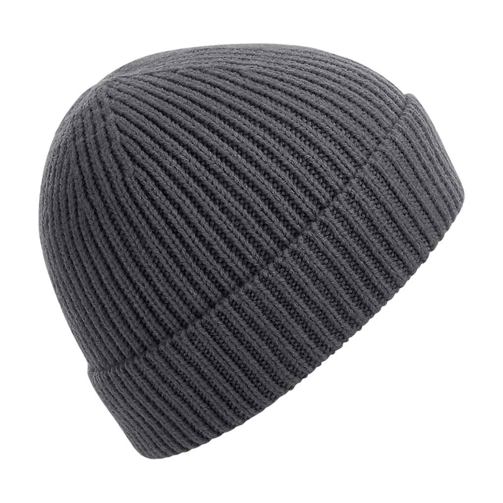 Beechfield Gerippte Beanie aus technischem Strick