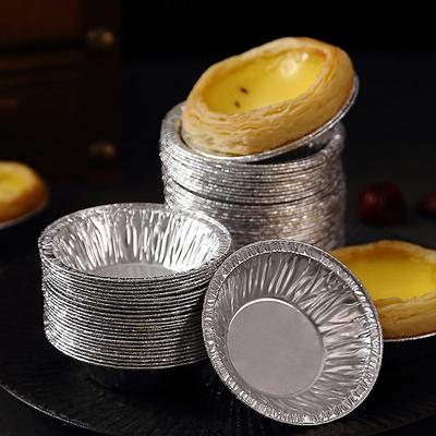 50pcs Egg Tart Mold Baking Disposable Cupcake Mold Aluminum Foil Baking Cup Cookie Pudding Mould Cake Bake Mold Pastry Tool