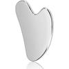 BAQI Stainless Steel Gua Sha Scraping Massage Tools Facial Gua Sha Scraper Body Massager Therapy Tool for Face Care SPA Skin Shaping Neck Muscle
