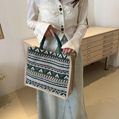 National Wind Baumwolle und Leinen Handtasche Mode Alle Mode Casual Fashion Bag Damentasche