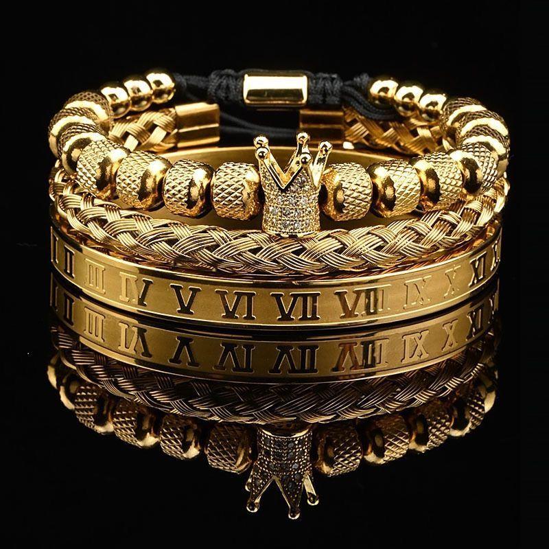 High aesthetic Rare Limited , Retro, Versatile Men's Bracelet Domineering, Trendy and Fashionable,