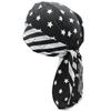 Trifong Bandana Kappe Herren Bandana Schwarzer Piratenhut Netz Schnelltrocknend Schweißabsorbierend Bandana UV-Schutz Schweißstopper Atmungsaktives Material Doo Rag Totenkopf