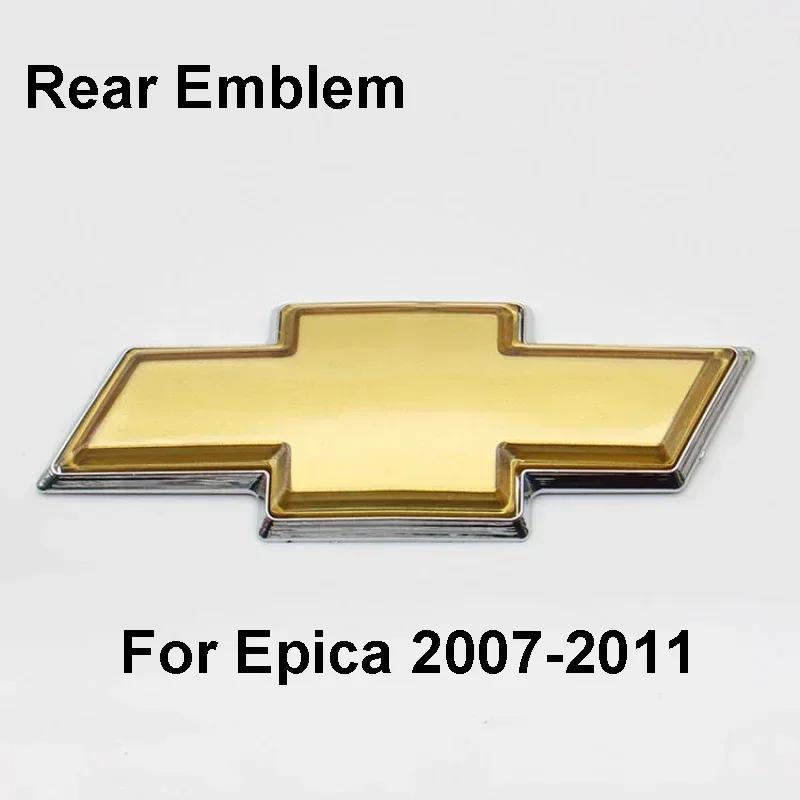 ABS pour Chevrolet Epica 2003-2011 Spark Aveo Captiva 2008-2010 Autocollant Emblème Capot Avant Voiture Accessoires Badge Coffre Arrière