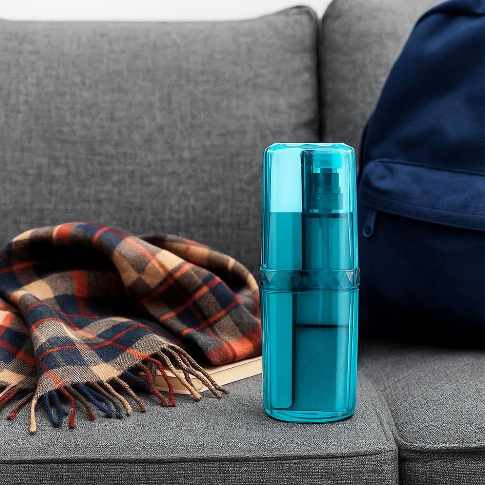 Partitioned Toothbrush Storage Box Waterproof Toothbrush Cup Case  School