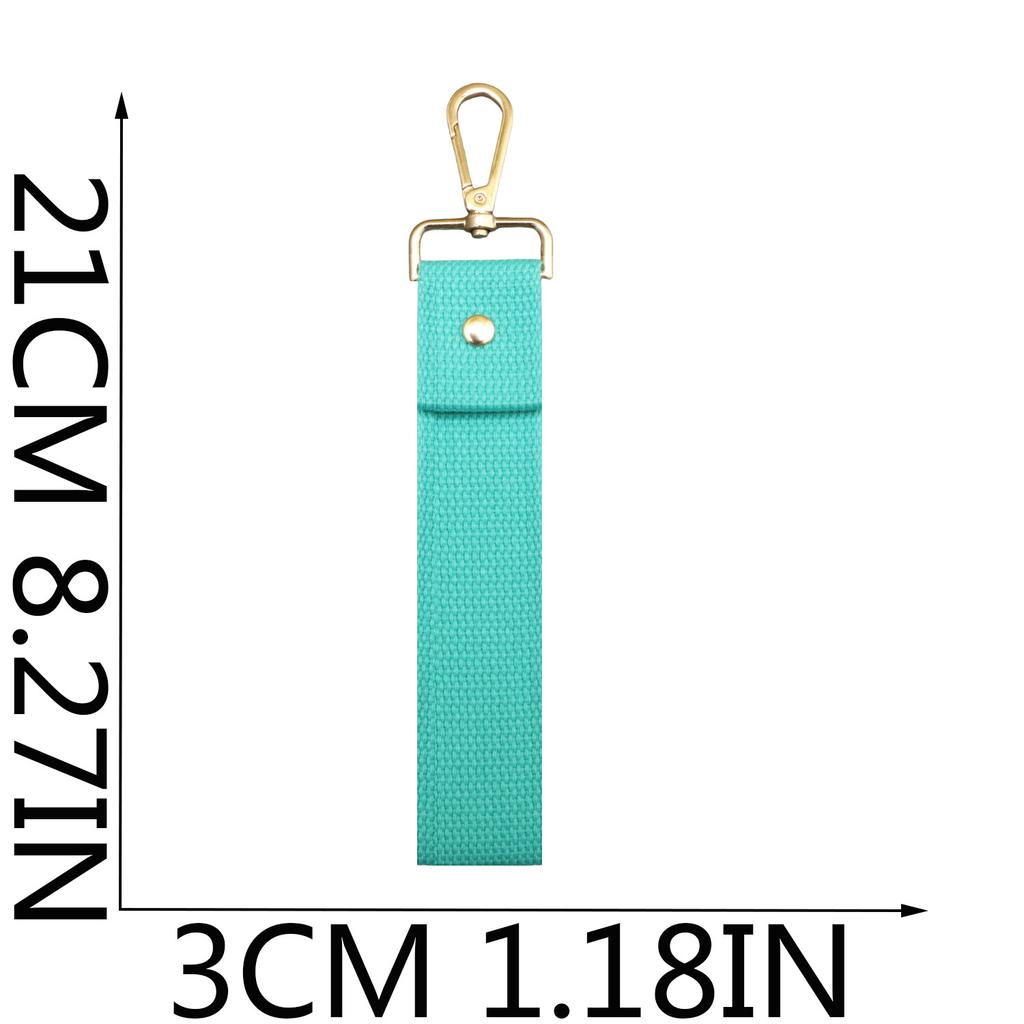 Diy Handmade Webbing Keychain Pendant, Japanese And Korean Fashion Cloth Sticker Decorative Ribbon Pendant, Handmade Ins Bag Pendant.