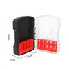 Organizer Storage Box Empty Case Holder Container Secure Snap Fit Sturdy PP Material Portable Wear