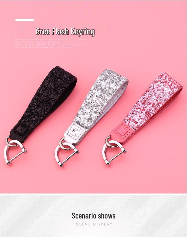 KAKTUS Diamond-Inlaid Mercedes Car Key Case for Women