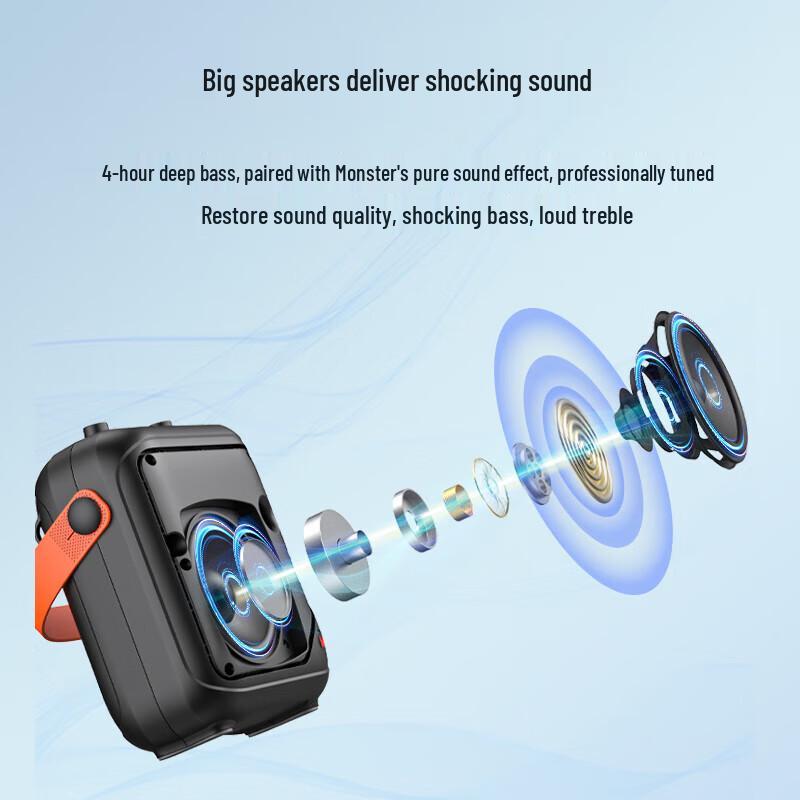 Monster M170 (M1) Portable Bluetooth Speaker