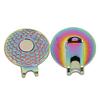 1Pcs 25Mm  Golf Hat Clip Golf Mark Round Coin Metal Hardware Magnetic Hat Clip Golf Accessories