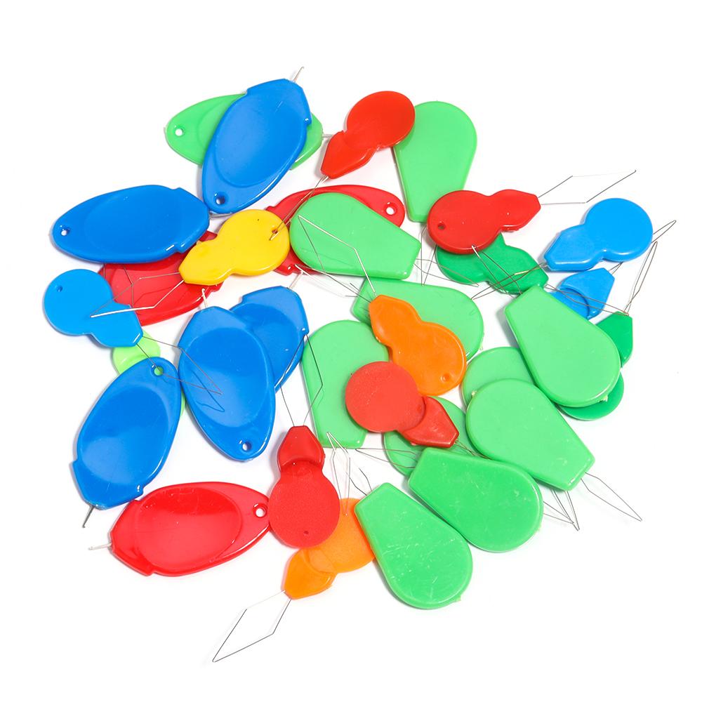 10pcs Needle Threader Stitch Insertion Tool Mixed Color Easy Sewing Needle Device For DIY Home Clothing Sewing Needleswork Tools