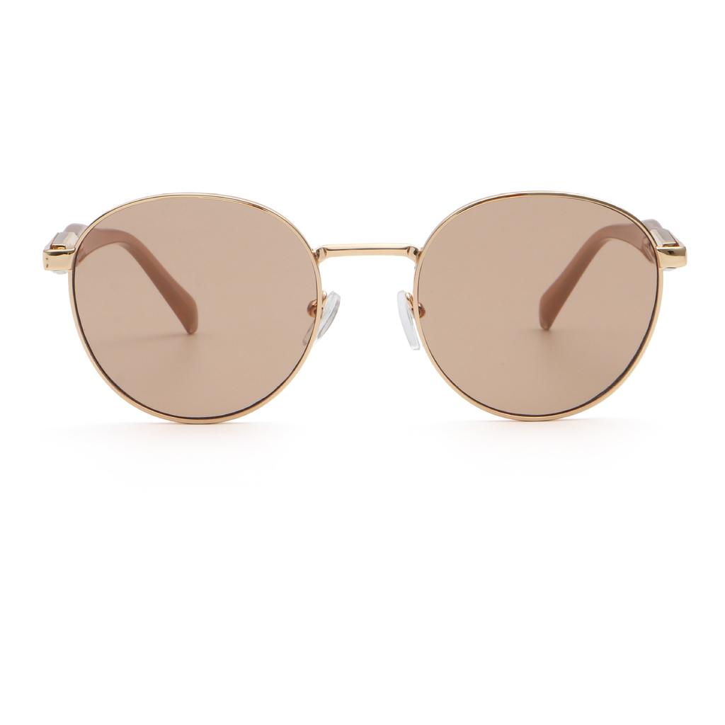 Metal P Home Prad * Sunglasses Men And Women High Sense Big Name Small Round Frame 7805
