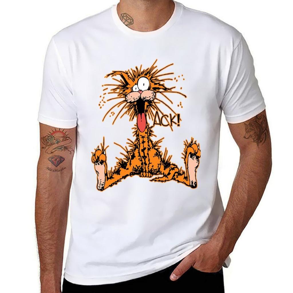 Bill The Cat Tshirt All Match Print Short Sleeve Top Tshirt