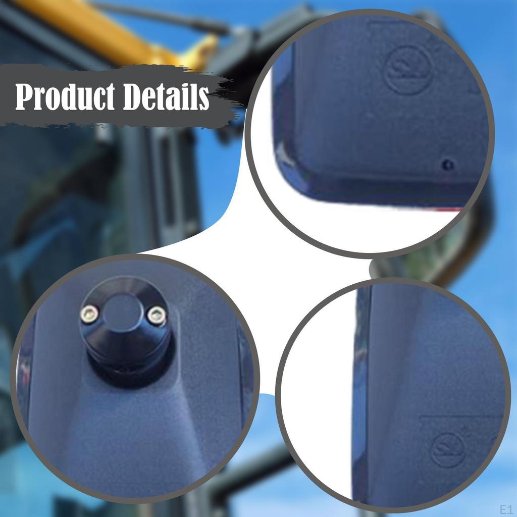 Akcesoria Lusterka Ciągnika do Napraw Ciężarówek Prosta Konfiguracja