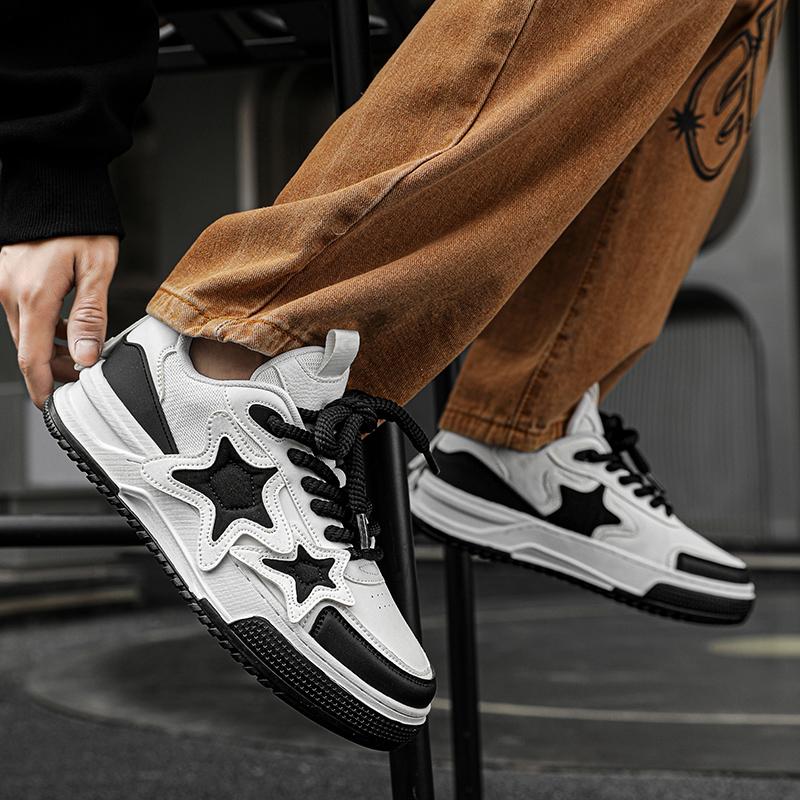 European Station Fashion Brand Casual Sports Shoes Male Low-top New Explosive Students All Match Non-slip Board Shoes Female