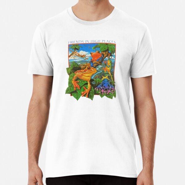 Many Friends in high places sing with Frogs T-Shirt S-5XL Best T-Shirt
