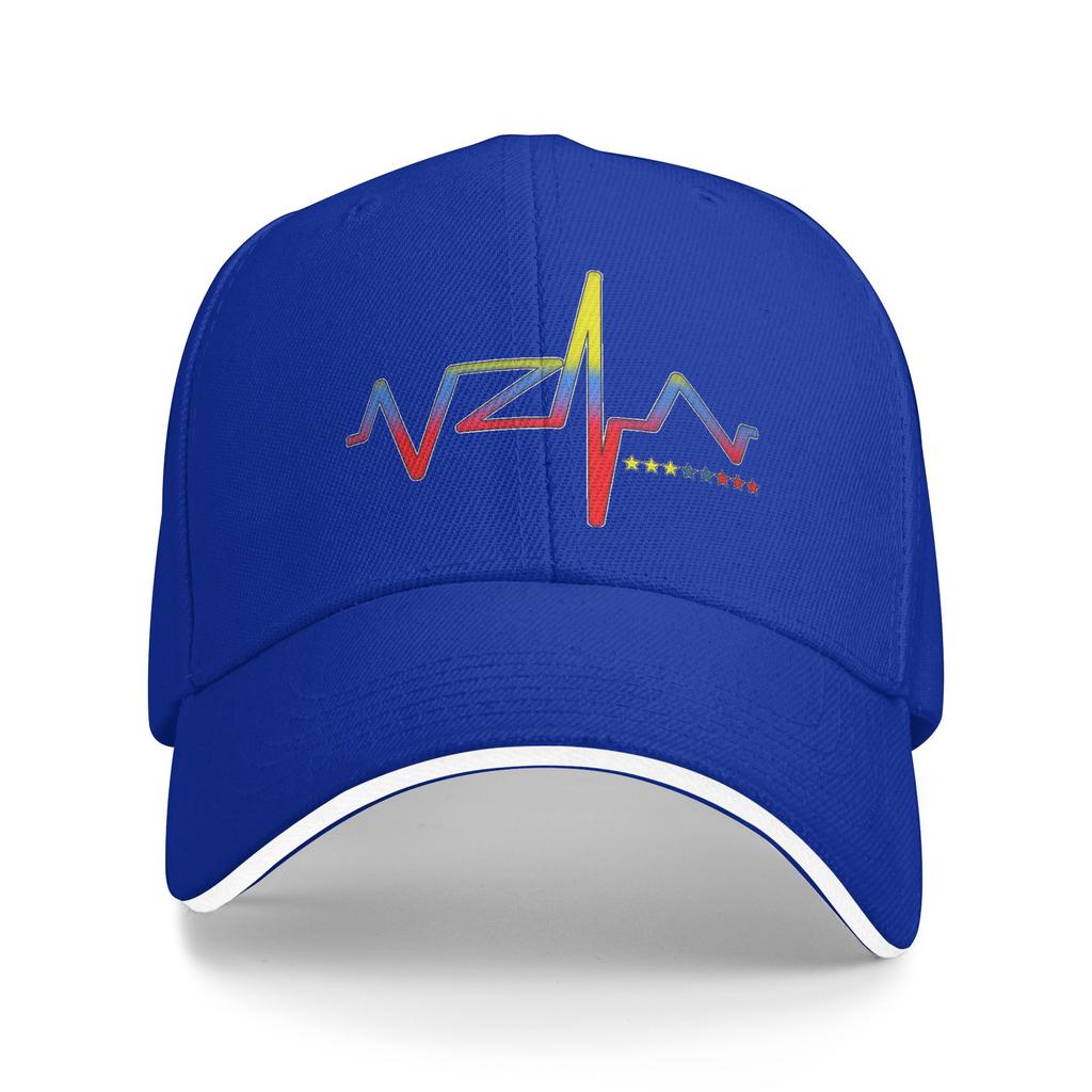 WoUnisex Unisex Venezuelans Venezuela Heartbeat Outdoor Hat Adjustable Cap New Baseball Cap Sunscreen Sunshade