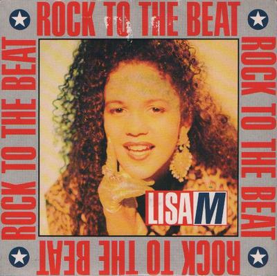 7inch Record LISA M - Rock To The Beat JIVE201 Jive 1989 Japan Dance & Electronica Used
