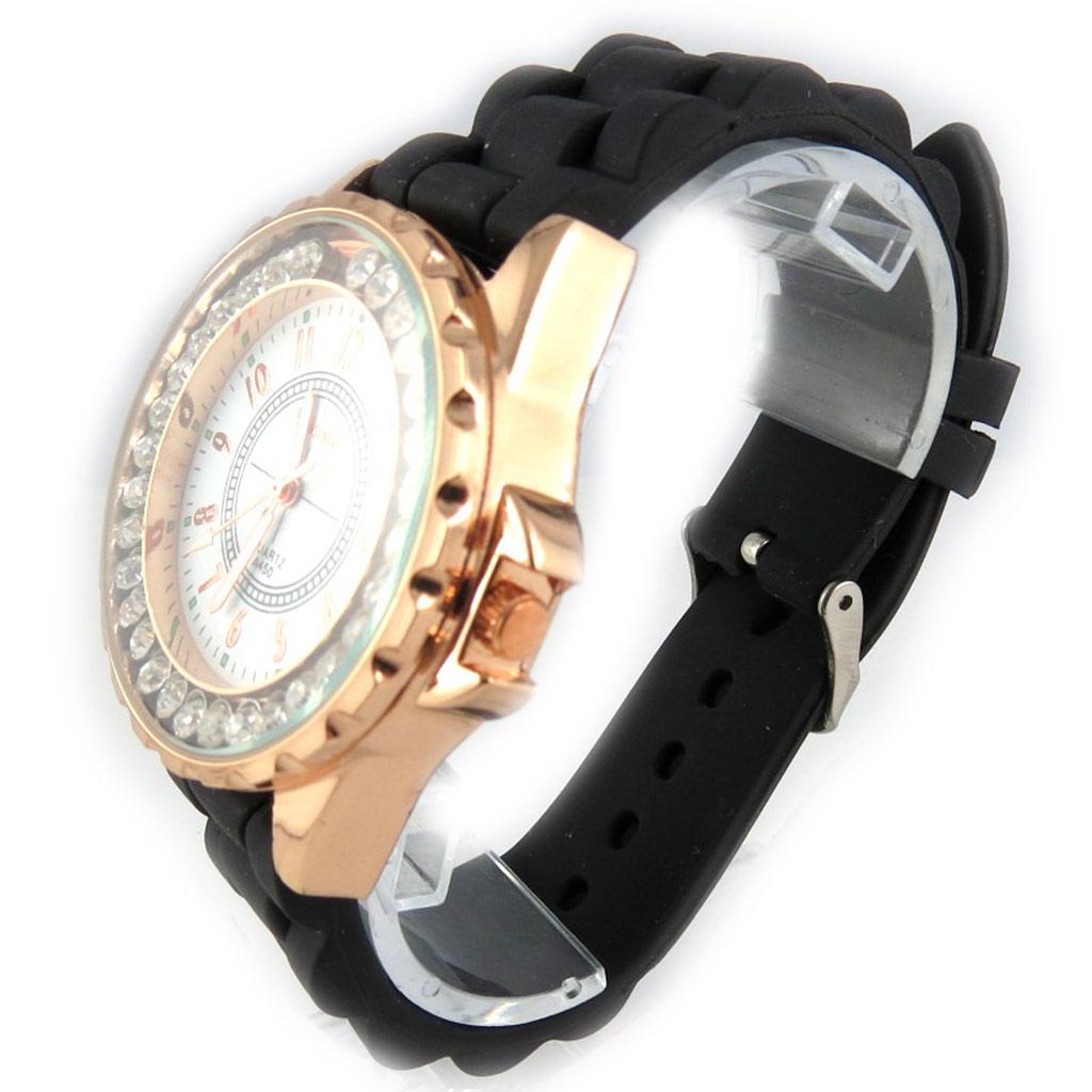 Les Trésors De Lily [K8887] - Siyah 'Absolu' Tasarım Saat