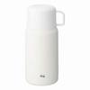 TERMOHRNEK Z nerezové oceli, láhev na výlet, bílá