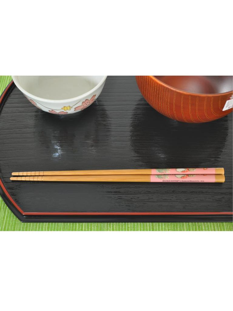 Aoba Chopsticks Dishwasher Safe Guest Chopsticks Peter Rabbit 5 Set 527510 Brown X X Length Approx. 1.6 0.8 22.6 (per Serving)