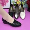 Autumn casual Doudou shoes new shoes flat single shoes soft leather shallow mouth soft sole soft surface leather shoes
