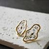 Women's Earrings 1 Pair Creative Personalized Clock Shape Handmade Earrings KTJ